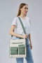 Zoozie Bags Bolsa Tote de Lona Verde